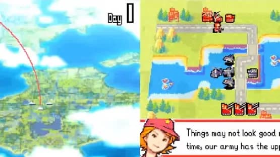 Advance Wars: Dual Strike — Screenshoty