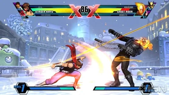 Ultimate Marvel vs. Capcom 3 — Screenshoty