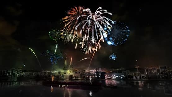 Fireworks Simulator — Screenshoty