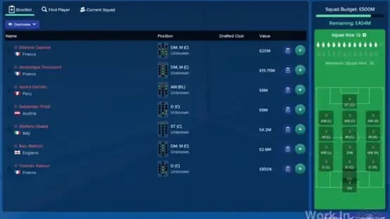 Football Manager 2018 — Screenshoty
