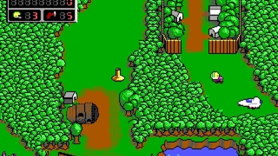 Commander Keen in Goodbye, Galaxy!: Secret of the Oracle — Screenshoty