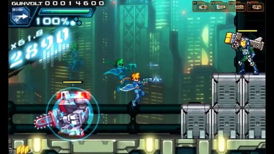 Azure Striker Gunvolt — Screenshoty