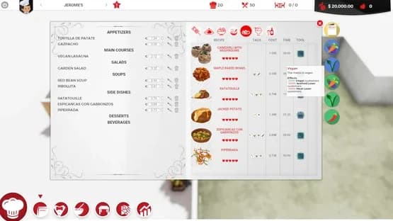 Chef: A Restaurant Tycoon Game — Screenshoty