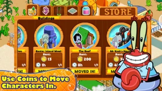 SpongeBob Moves In — Screenshoty