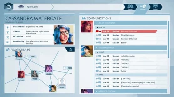 Orwell: Keeping an Eye on You — Screenshoty