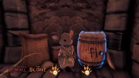 The Lost Legends of Redwall: The Scout - Act 1 — Screenshoty