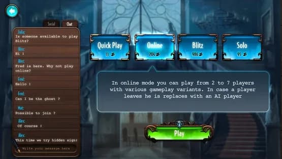 Mysterium — Screenshoty