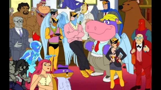 Harvey Birdman: Attorney at Law — Screenshoty