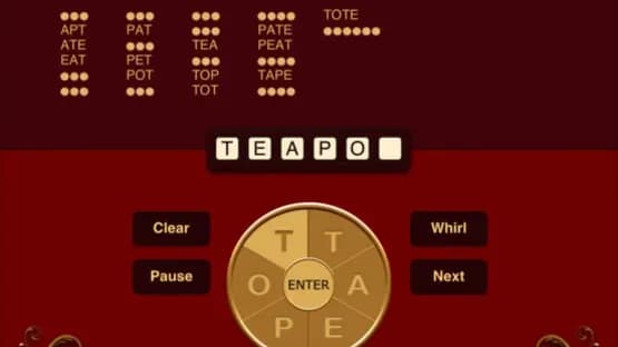 Whirly Word — Screenshoty