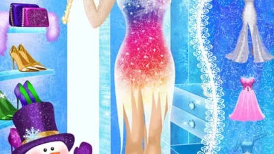 Ice Queen Salon - Girls Makeup and Dressup Game — Screenshots