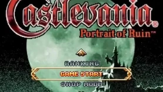 Castlevania: Portrait of Ruin — Screenshoty