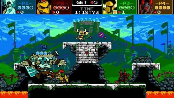 Shovel Knight Showdown — Screenshoty