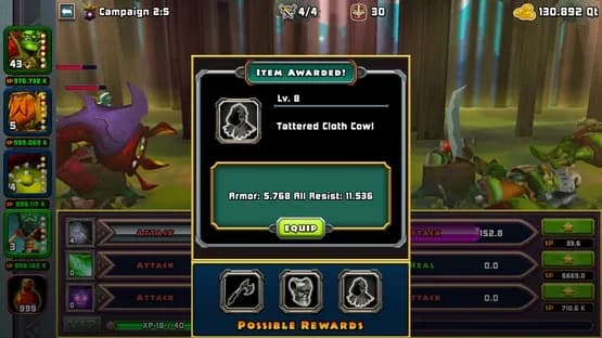 Heroes of Havoc: Idle Adventures — Screenshoty