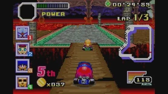 Konami Krazy Racers — Screenshoty