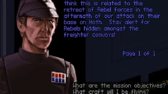 Star Wars: TIE Fighter — Screenshoty