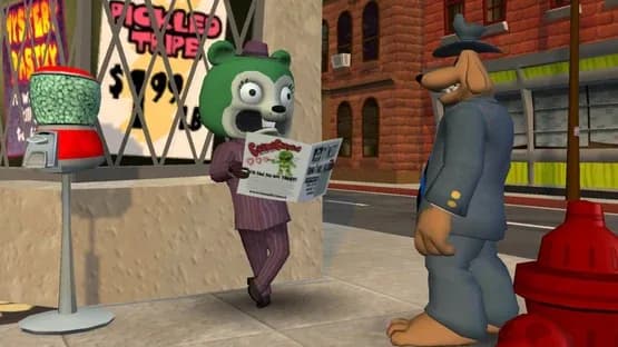 Sam & Max: Save the World - Episode 3: The Mole, the Mob and the Meatball — Screenshoty
