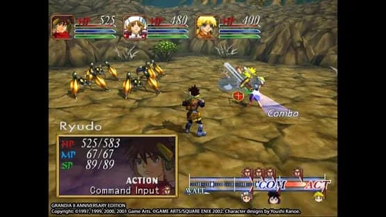 Grandia II HD Remaster — Screenshoty