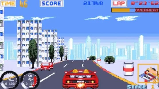 Turbo OutRun — Screenshoty