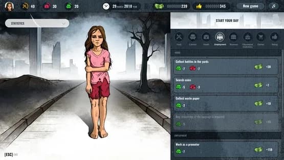 Ashley: The Story Of Survival — Screenshoty