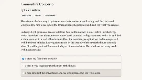 Cannonfire Concerto — Screenshoty