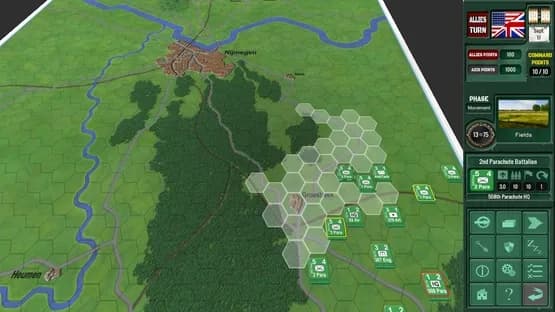 Assault on Arnhem — Screenshoty