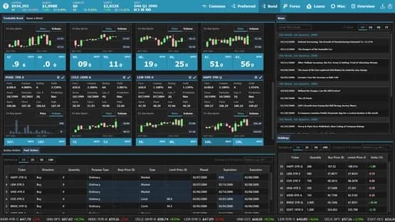 Wall Street Junior — Screenshoty