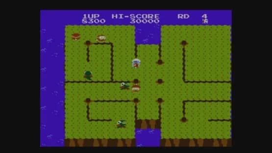 Dig Dug II: Trouble in Paradise — Screenshoty