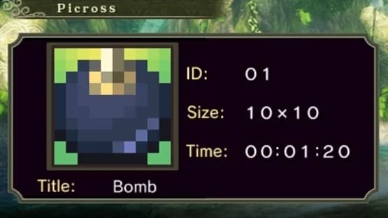 My Nintendo Picross: The Legend of Zelda Twilight Princess — Screenshoty