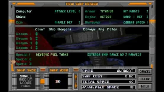 Master of Orion — Screenshoty