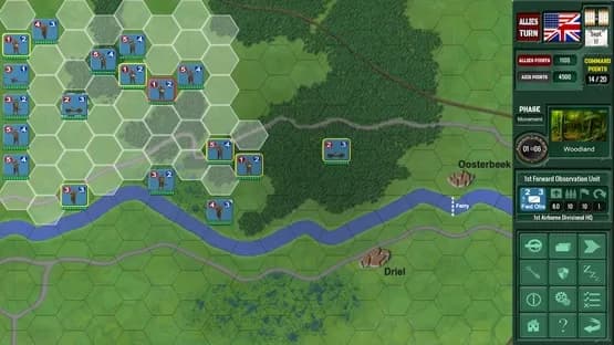 Assault on Arnhem — Screenshoty
