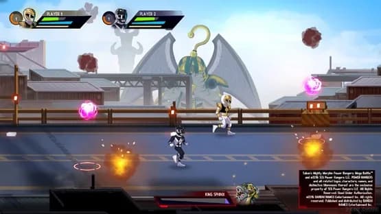 Saban's Mighty Morphin Power Rangers: Mega Battle — Screenshoty