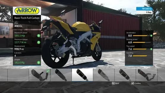 Ride — Screenshoty