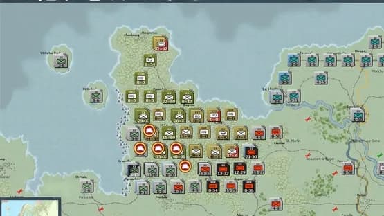 Gary Grigsby's War in the West — Screenshoty