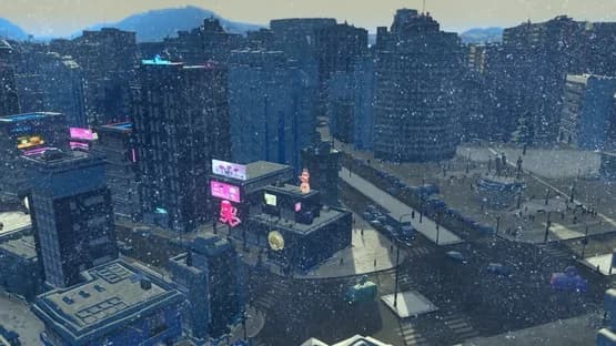 Cities: Skylines - Snowfall — Screenshoty