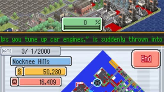 SimCity DS — Screenshoty