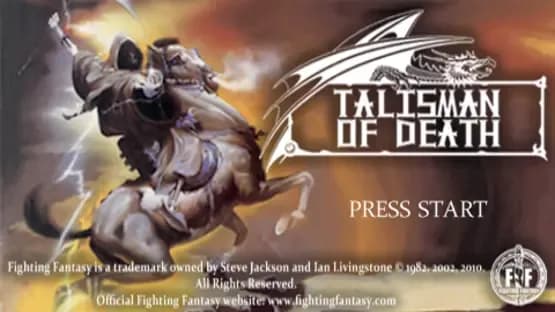 Fighting Fantasy: The Talisman of Death — Screenshots