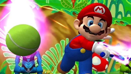 Mario Power Tennis — Screenshoty