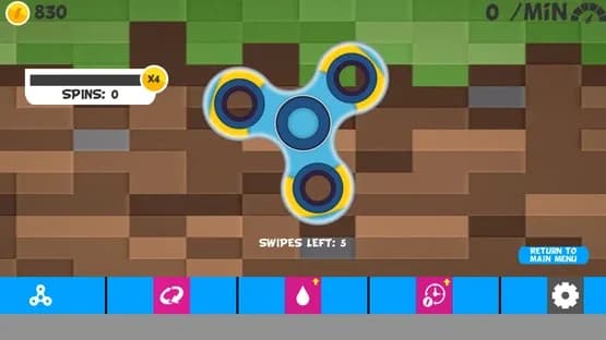 Fidget Spinner — Screenshoty