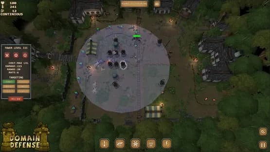 Domain Defense — Screenshoty