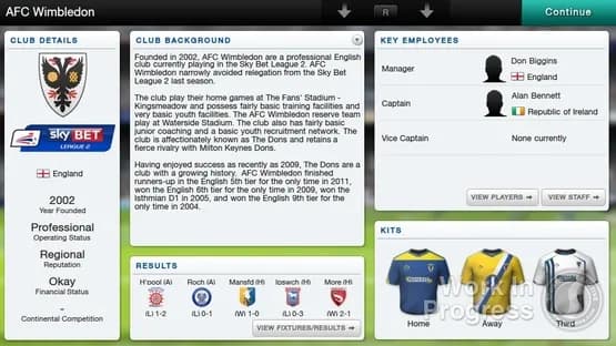 Football Manager Classic 2014 — Screenshoty