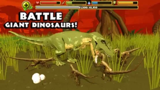 Jurassic Life: Velociraptor Dinosaur Simulator — Screenshoty