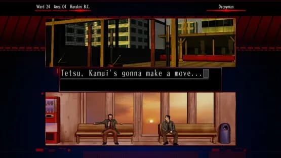 The Silver Case — Screenshoty