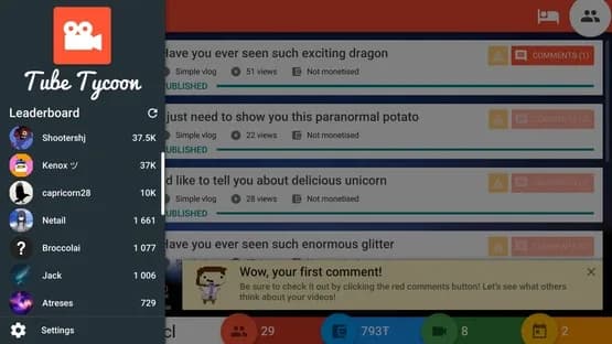 Tube Tycoon — Screenshots