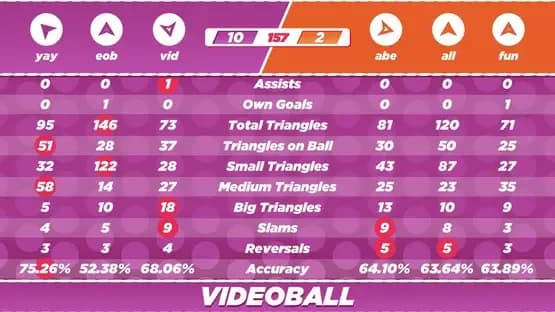 VideoBall — Screenshoty