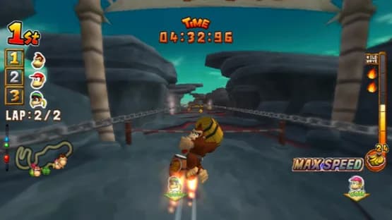 Donkey Kong Barrel Blast — Screenshoty