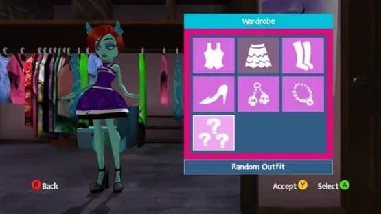 Monster High: New Ghoul in School — Screenshoty