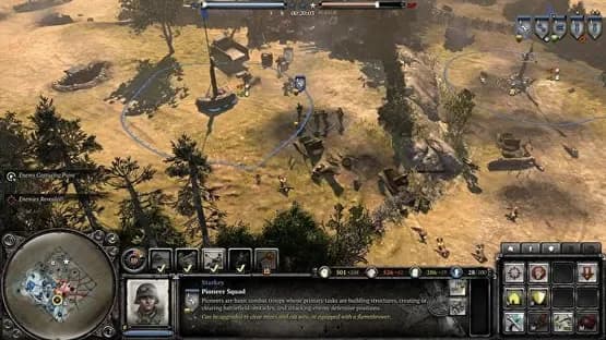 Company of Heroes 2: The Western Front Armies — Screenshoty