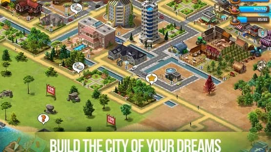 Paradise City Island Sim Town — Screenshoty