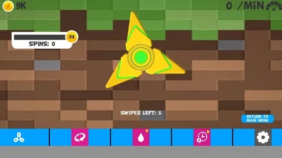 Fidget Spinner — Screenshoty