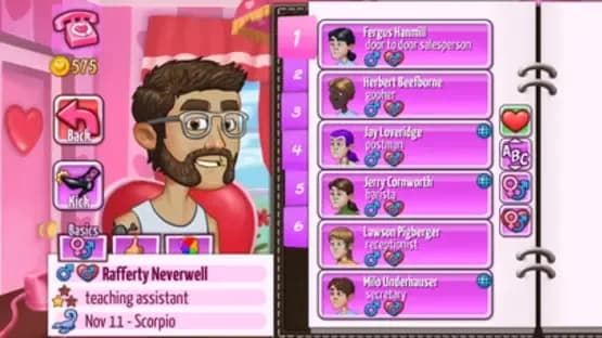 Kitty Powers' Matchmaker — Screenshots